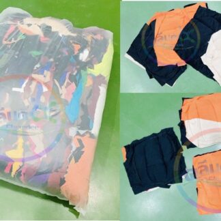 ผ้าเย็บวนคละสี 10x10 นิ้ว