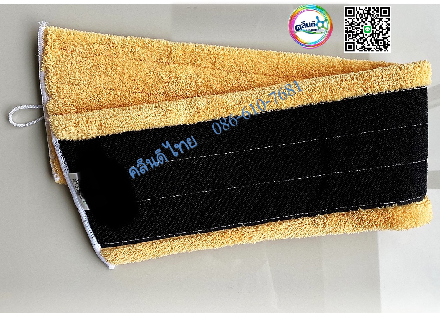 ม็อบดันฝุ่นไมโครไฟเบอร์ (Microfiber Mop) - Image 2