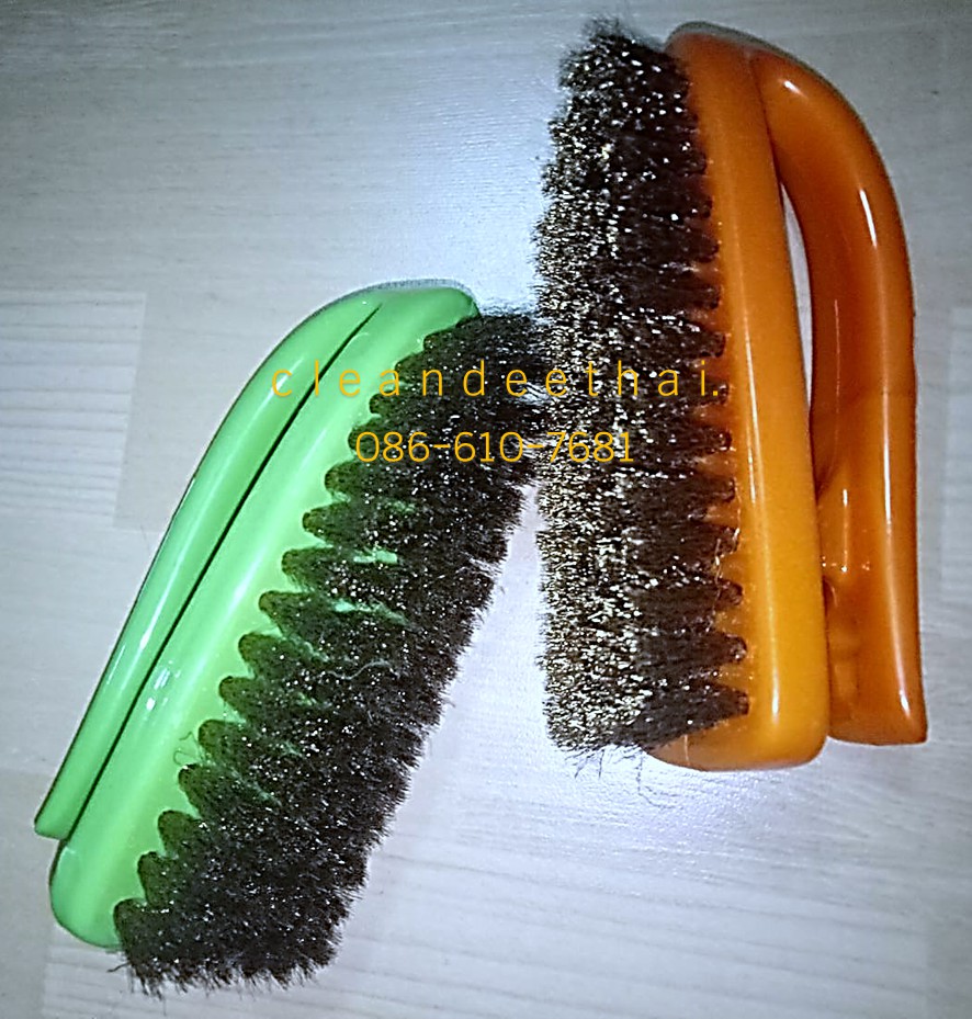 แปรงขนทองเหลือง ทรงเตารีด - Image 2